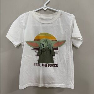 Star Wars Kids White T-Shirt.  Size 4T